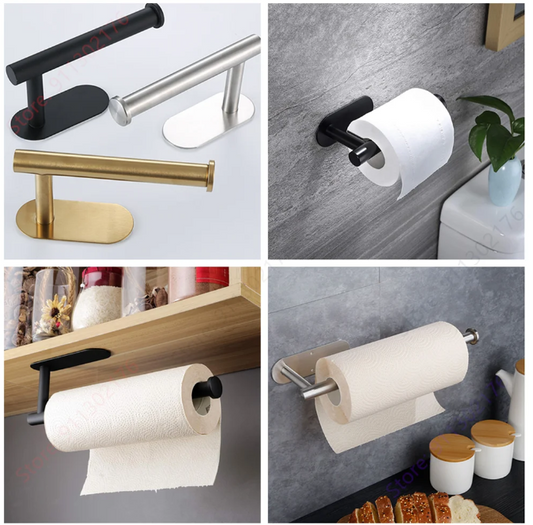 Adhesive Paper Towel Holder For Kitchen